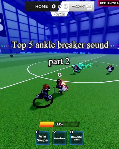 Top Ankle Breaker Sound IDs in Blue Lock Rivals