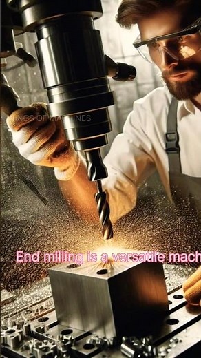 End Milling Operation #education #technical #machine #cuttingmachine