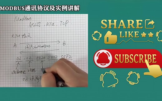 MODBUS通讯协议，5分钟搞懂，原来这么简单呀