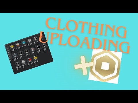 How to upload clothing to group (roblox)
