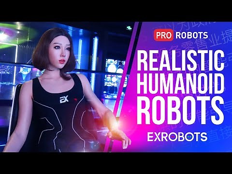 Bionic humanoid robots from EXROBOTS