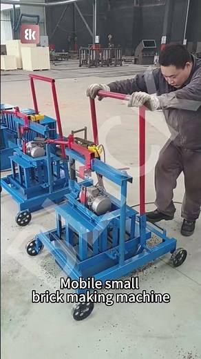 "How to Make High-Quality Bricks with a Small Manual Brick Making Machine!" 🔨🏡