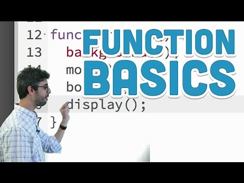 5.1: Function Basics - p5.js Tutorial
