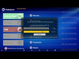 Manual OTA Update processing