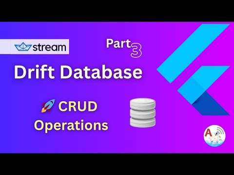 Flutter Drift Database Part 3 | Insert & Fetch User List | Complete CRUD Tutorial | amplifyabhi