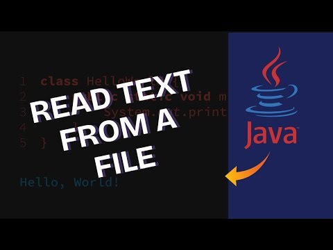 How to Read Texts from File in Java 2025?