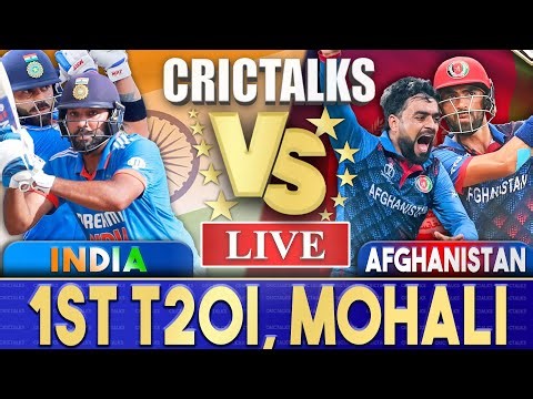 Live: IND Vs AFG, 1st T20I, Mohali | Live Scores & Commentary | India Vs Afghanistan | 1st Innings