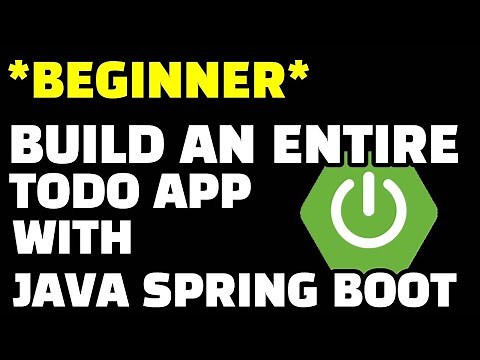 90 Minutes to a Complete Java Spring Boot TODO App: Beginner Project Unlocked!