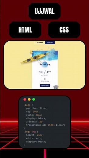 🔥 Create STUNNING Card Animations Using Just HTML & CSS | No JavaScript Needed!