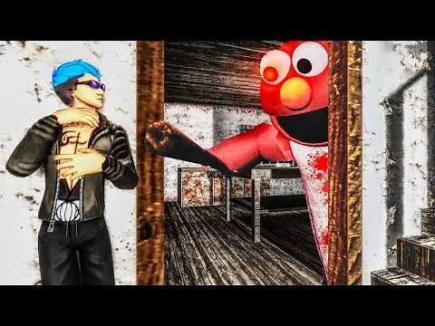 Killer Elmo is Chasing Me in Roblox Puppet?! (Roblox Puppet Chapter 1 & 2 Multiplayer Gameplay)