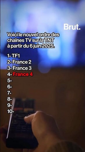 Voici le nouvel ordre des chaînes TV sur la TNT à partir du 6 juin 2025.
