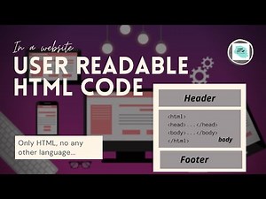 How to display html code on a webpage/website using only html.