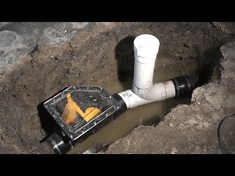 Backwater Valve Installation