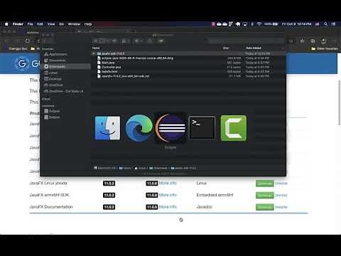 JDK, Eclipse, and JavaFX on MacOS