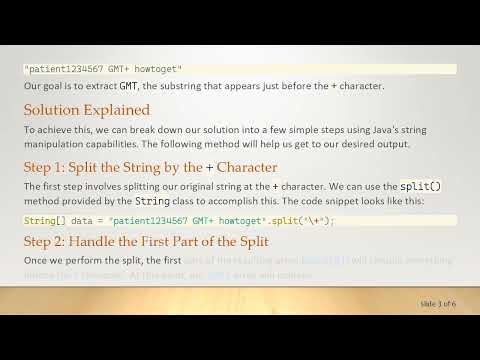 How to Extract a Substring Before a Certain Character in Java