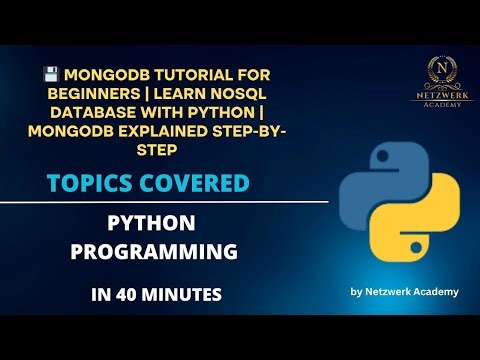 💾 MongoDB Tutorial for Beginners | Learn NoSQL Database with Python | MongoDB Explained Step-by-Step