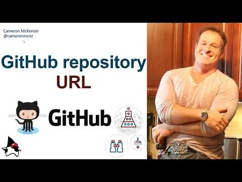 Find and use a GitHub repository URL