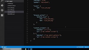 Adding a Content Script to your Edge Extension