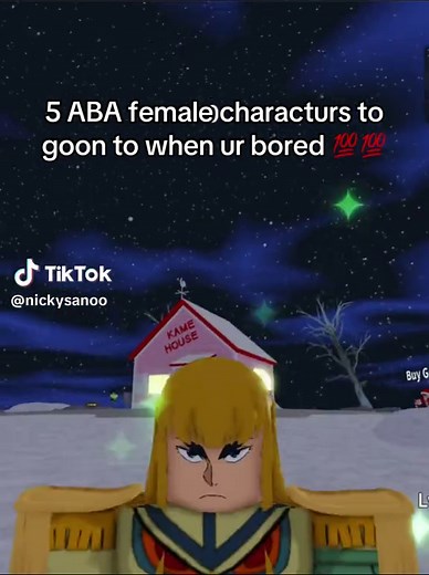 Top 5 Anime Girls in ABA for Roblox Gameplay