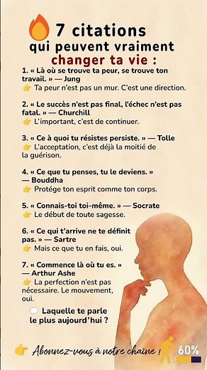 7 citations qui peuvent vraiment changer ta vie