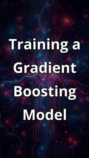 Maximize Model Performance with Gradient Boosting #machinelearning #python #shorts