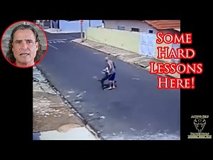 Elderly Man Fights Hard Against Aggressive Dog