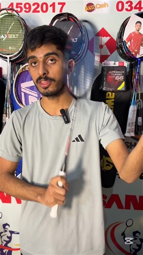 Exbolt 65 yonex with lining axforce cannon string process #shoaibsport0 #viral #video #sound | Shoaib Sport