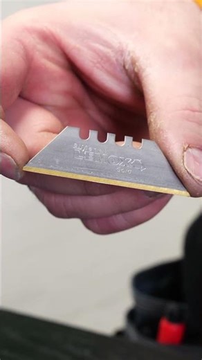 A Gold Tipped Utility Knife?!