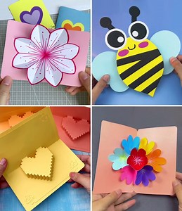 300K views · 3.8K reactions | Easy Paper Pop-Up Gift Card Ideas to Make :) | Simple Crafts | Facebook