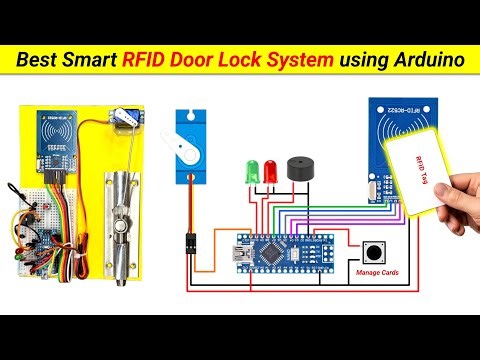 Best RFID Based Door Lock System using Arduino Nano || Inspired Award Project | Best Science Project