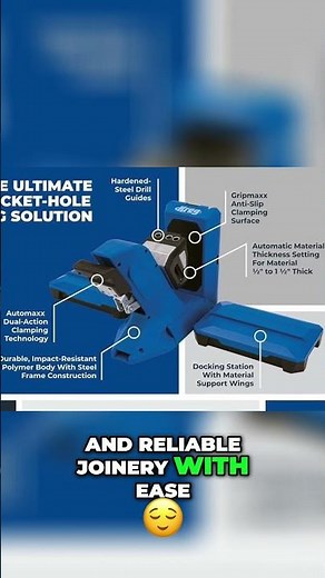 Kreg Pocket Hole Jig 720PRO - Woodworking Game Changer!