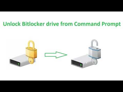 unlock bitlocker drive from command prompt