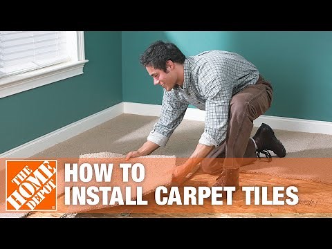 How to Install Carpet Tiles | The Home Depot