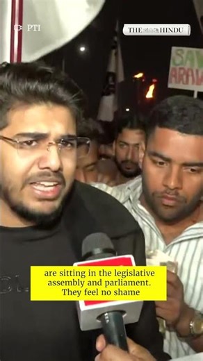 Gen-Z protests in Jaipur against SC Aravalli ruling