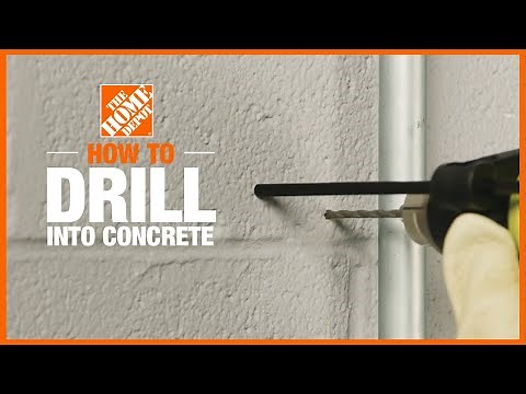 How to Drill Into Concrete