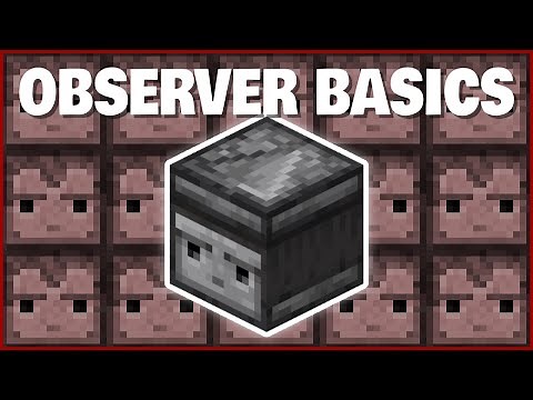 Minecraft Observer Basics | How to Use Observers!