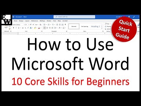 How to Use Microsoft Word (10 Skills in 10 Minutes!)
