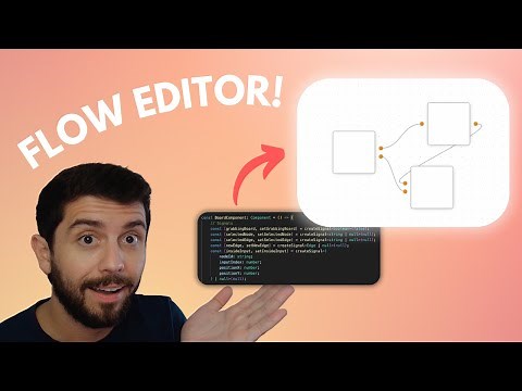 Build a Node Based Flow Editor From Scratch!