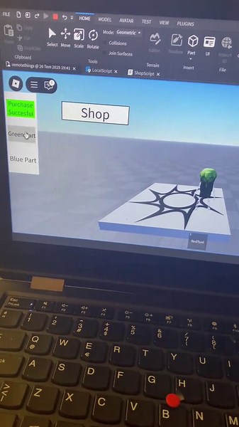 Shop System Creation in Roblox Scripting: Day 10