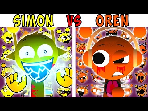 ALL SIMON VS OREN TEST | FNF Character Test | Gameplay VS Playground