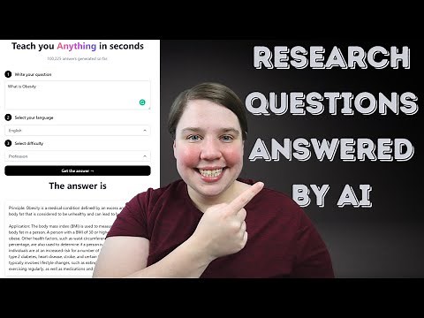 Use AI to Answer Your Research Questions or Learn Your Research Field with Teach Anything