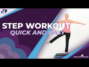 Step Aerobics | Quick Cardio Workout Video Anyone Can Do | Learn to Step At Home | Beginner Fitness