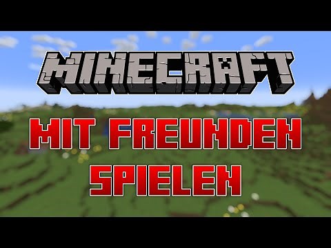 MINECRAFT mit FREUNDEN spielen (JAVA) & KOSTENLOSEN SERVER erstellen