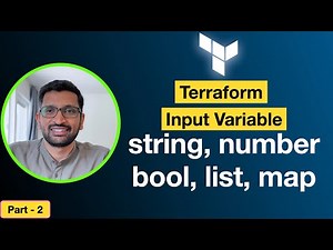 Terraform Input Variable (string, number, bool, list, map...) | How to use Terraform Input Variable