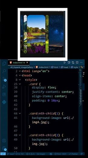 Building a website background animation using html css and JS | JavaScript Project