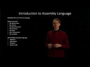 1. Introduction to Assembly Language