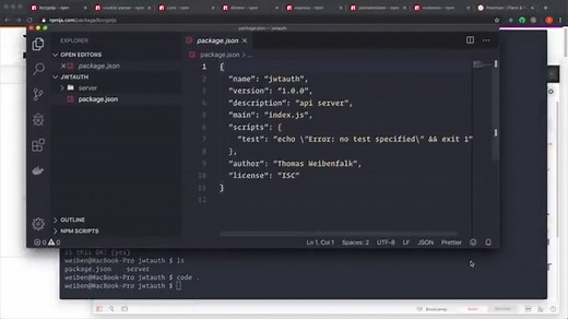 What are JSON Web Tokens? JWT Auth Tutorial