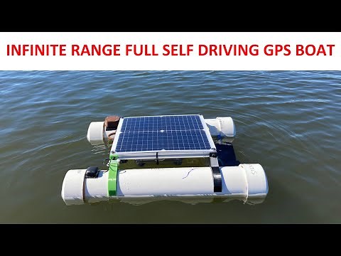 Infinite Range Autonomous GPS Boat