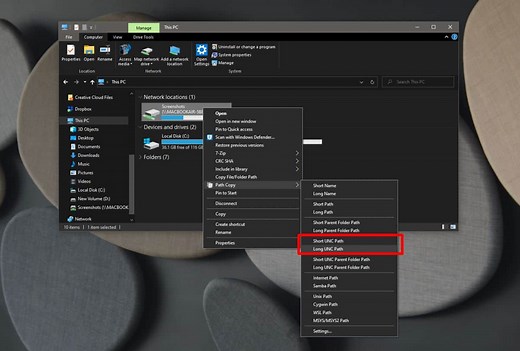 Copy Full Path for Network Location: Simplify the Process