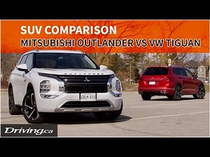 2024 Mitsubishi Outlander vs Volkswagen Tiguan | SUV Comparison | Driving.ca